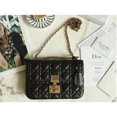 Dior Dioraddict tas van lamsleer zwart d5818