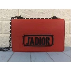 Dior J'Adior Ultra-Matte Kalfsleren Tas Rood