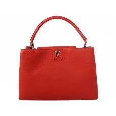 Louis Vuitton Capucines tas mm rood
