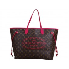 Louis Vuitton 2013 Monogram Neverfull GM Indian Rose