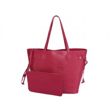 Louis Vuitton Neverfull MM Rose van Epi-leer