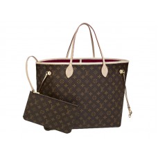 Louis Vuitton Monogram Neverfull GM Fuchsia