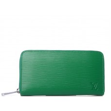 Louis Vuitton Epi lederen Zippy Organizer Groen