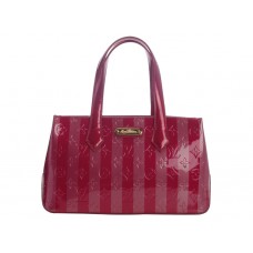 Louis Vuitton Monogram Stripes lakleer Wilshire Bld Cherry