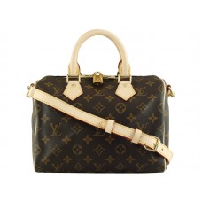 Louis Vuitton Monogram Speedy 25 met schouderband