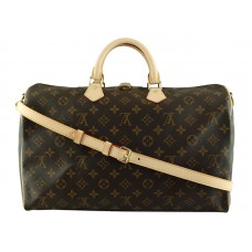 Louis Vuitton Monogram Speedy 40 met schouderband