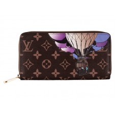 Louis Vuitton Monogram Zippy Illustre Nostalgische Reclameclip Ritssluiting Lang