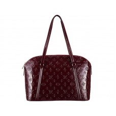 Louis Vuitton Monogram Vernis Avalon schoudertas met rits, paars
