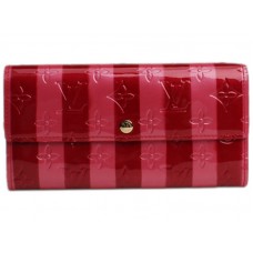 Louis Vuitton Monogram Vernis Rayures Sarah Portemonnee Pomm