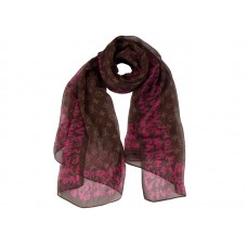 Louis Vuitton Stephen Sprouse Monogram Graffiti Sjaal Bruin