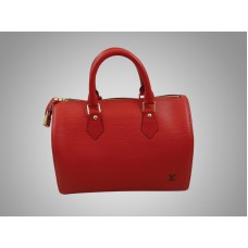 Louis Vuitton Speedy 30 van Epi-leer, rood