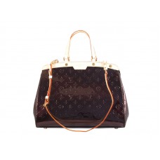 Louis Vuitton-monogram Vernis Brea GM Amarante