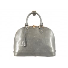 Louis Vuitton Monogram Vernis Alma Mm Zilver