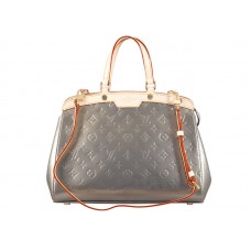 Louis Vuitton Monogram Vernis Brea Mm Zilver