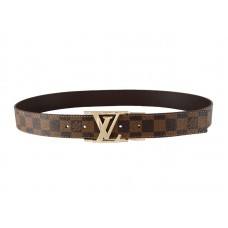 Louis Vuitton Initiales Damier-riem