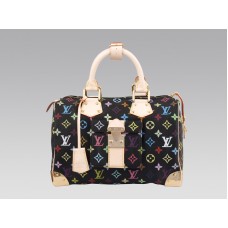 Louis Vuitton Monogram Multicolore Zwarte Speedy 30