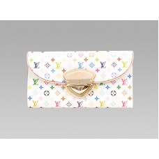 Louis Vuitton Monogram Multicolore Witte Eugenie Portemonnee Anis