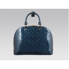 Louis Vuitton Monogram Vernis Alma Mm Middernachtblauw
