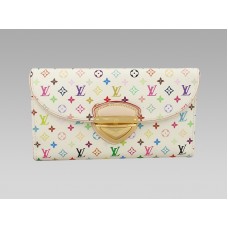 Louis Vuitton Monogram Multicolore Witte Eugenie Portemonnee