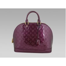 Louis Vuitton-monogram Vernis Alma Mm Violette