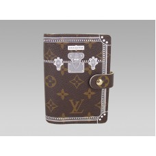 Louis Vuitton Monogram PM witte koffer met agendahoes