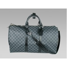 Louis Vuitton Damier Grafiet Keepall 55 Bandouliere