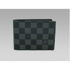 Louis Vuitton Damier Graphite Multiple voor bankbiljetten en creditcards