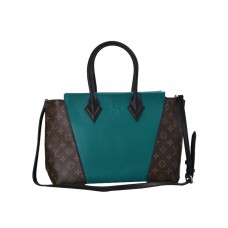 Louis Vuitton W-tas Monogram & Leer PM Groen