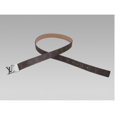 Louis Vuitton Monogram Riem met Initialen Zwart