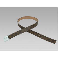 Louis Vuitton Damier Cut riem zilver