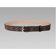 Louis Vuitton Classic Monogram riem met gouden gesp