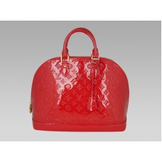 Louis Vuitton-monogram Vernis Alma Mm Pomme Damour