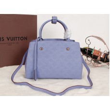Louis Vuitton Monogram Empreinte Montaigne Mm Lila