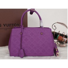 Louis Vuitton Monogram Empreinte Montaigne Mm Amethist