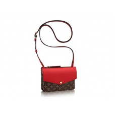 Louis Vuitton Monogram Twinset Kersenrood