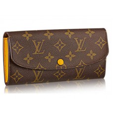 Louis Vuitton Monogram Emilie Portemonnee Mimosa