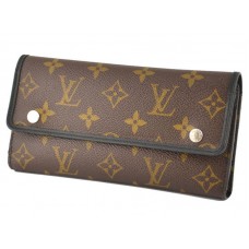 Louis Vuitton monogram Macassar lange portemonnee