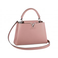Louis Vuitton Capucines BB-tas in de kleur Magnolia