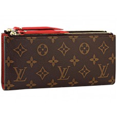 Louis Vuitton Monogram Canvas Adele Portemonnee Fuchsia