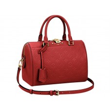 Monogram van Louis Vuitton Empreinte Speedy Bandouliere 25 Kers