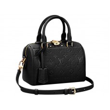 Louis Vuitton Monogram Empreinte Speedy Bandouliere 20 Zwart