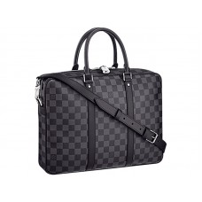Louis Vuitton Damier Grafiet Canvas kleine reisdocumenthouder
