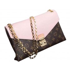 Louis Vuitton Monogram Canvas Pallas Chain Roze