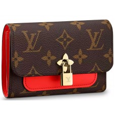 Louis Vuitton Bloemenportemonnee Monogram Canvas Coquelicot m62567