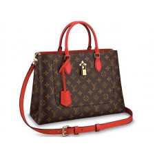 Louis Vuitton bloem Tote monogram canvas Coquelicot m43553
