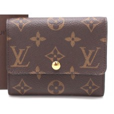 Louis Vuitton Monogram Canvas Anais portemonnee met dubbele vouw m60402