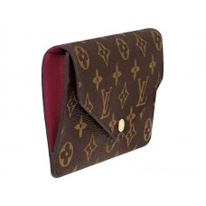 Louis Vuitton Monogram Canvas Jeanne Portemonnee Fuchsia m62202