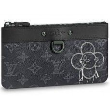 Louis Vuitton Monogram Eclipse Canvas Mascotte Pochette Apollo Pm m628971