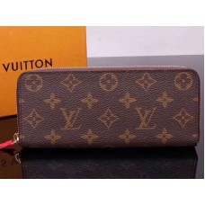 Louis Vuitton Monogram Canvas Clemence Portemonnee m60748