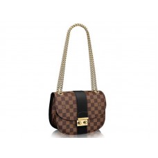 Louis Vuitton Damier Ebene Wight Zwart n64419